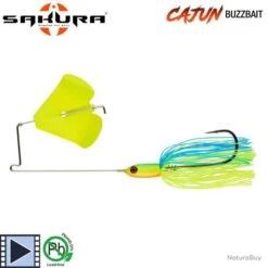 Leurre Sakura Buzzbait Cajun 3/8 Oz 10.5g Kicker Chart