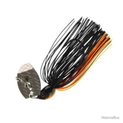 Leurre Sakura Cajun Bladed Jig 5/8 Oz - 17.7G BLACK JACK