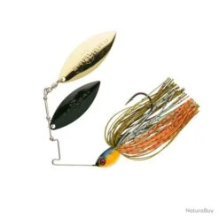 Leurre Sakura Cajun Spinnerbait Double Willow 3/4 Oz - 21g Blue Gill Orange