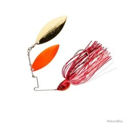 Leurre Sakura Cajun Spinnerbait Double Willow 3/4 Oz - 21g Spring Red
