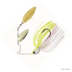 Leurre Sakura Cajun Spinnerbait Dw 1/2 Oz - 14g WHITE CHART