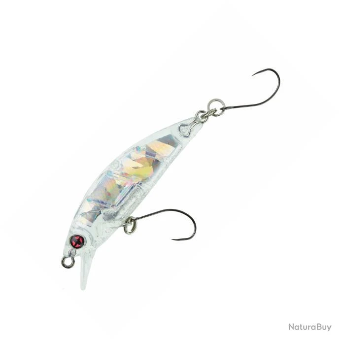 Leurre Sakura Phoxy Minnow Area 40 S - 4cm - 2.3g CLEAR PLATE 3 Leurre Sakura Phoxy Minnow Area 40 S - 4cm - 2.3g CLEAR PLATE
