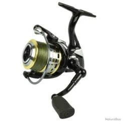 Moulinet Spinning Sakura Alendo 4004 FD + Tresse Verte 4X - 100 M - 0.14 Mm