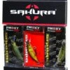 Pack 3 Phoxy Minnow 40 S 40 MM 2.6 G Leurre Truite Perche Sakura -Pêche Sportive-SAKURA 00001 Pack 3 Phoxy Minnow 40 S 40 MM 2.6 G Leurre Truite perche Sakura