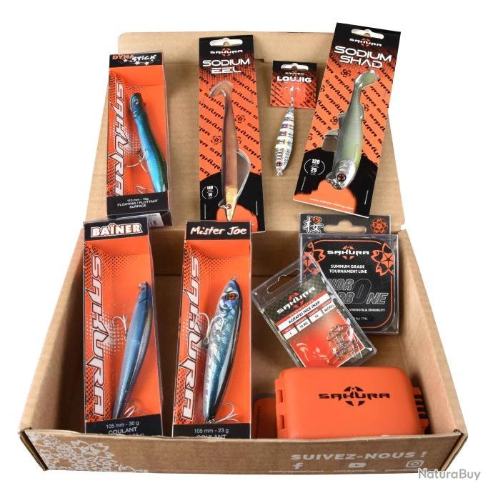 Box Pêche Sakura Salt Water - Mer 3 Box Pêche Sakura Salt Water - Mer