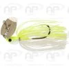 Cajun Chatterbait Bladed Jig Sakura 21g White Chart -Pêche Sportive-SAKURA 00003 Cajun Chatterbait Bladed Jig Sakura 21g White Chart