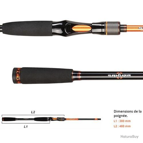 Canne Sakura Speciz Casting 2.0 SPEC 742 XH Pike Game 2.25m 14-70g 5 Canne Sakura Speciz Casting 2.0 SPEC 742 XH Pike Game 2.25m 14-70g – Image 3