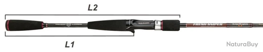 Fresh Sniper 2.13 M 14-42 G FSNC 702 H Canne Casting Sakura 5 Fresh Sniper 2.13 M 14-42 G FSNC 702 H Canne Casting Sakura – Image 3