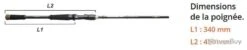 Ionizer G2 1.98 M 14-100 G INGCP 662 XH Power Game Serie Canne Casting Sakura -Pêche Sportive-SAKURA 00003 Ionizer G2 1.98 M 14 100 G INGCP 662 XH Power Game Serie Canne Casting Sakura