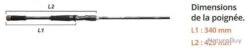 Ionizer G2 1.98 M 28-200 G INGCP 662 XXH Power Game Serie Canne Casting Sakura -Pêche Sportive-SAKURA 00003 Ionizer G2 1.98 M 28 200 G INGCP 662 XXH Power Game Serie Canne Casting Sakura