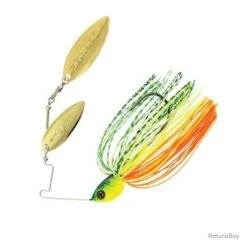 Spinnerbait Sakura Cajun Dw - Kicker White / 21 G -Pêche Sportive-SAKURA 00005 Spinnerbait Sakura Cajun Dw Kicker White 21 g