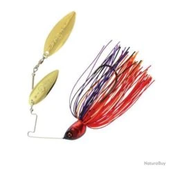 Spinnerbait Sakura Cajun Dw - Electric Shad / 21 G -Pêche Sportive-SAKURA 00006 Spinnerbait Sakura Cajun Dw Electric Shad 21 g